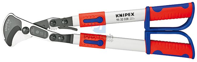 Cable scissors (with ratchet) 570 mm hardened KNIPEX 08570