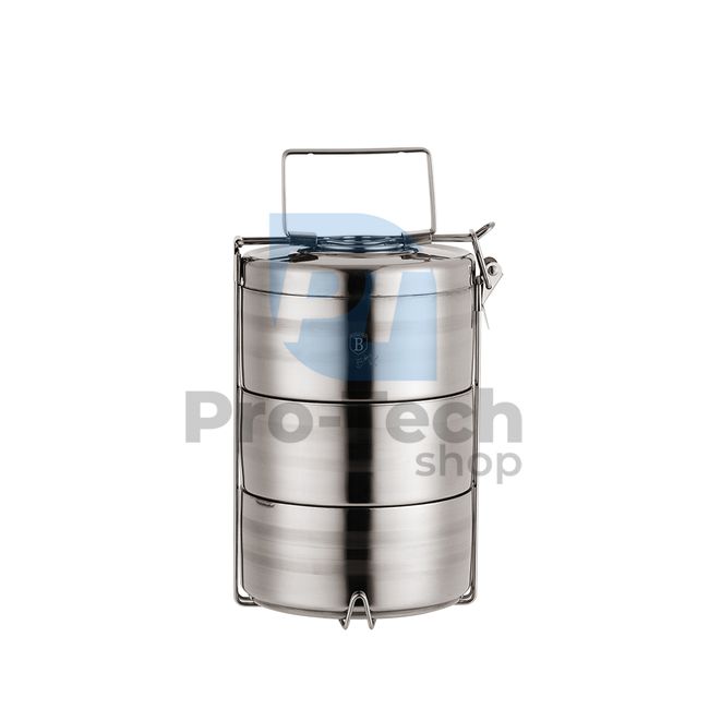 3-piece stainless steel lunchbox 2,1l 20541