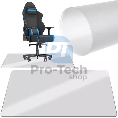 Protective chair mat 90x130cm RUHHY - milky 74783