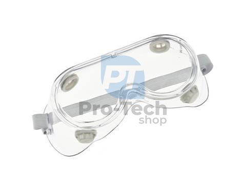 Protective goggles ventilated with rubber attachment 06524