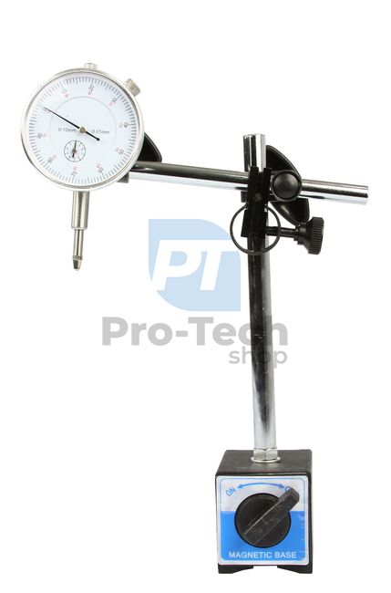 Deviation meter with magnetic stand + tips 40133