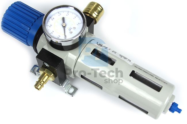 Grease trap with pressure gauge and regulator 1/2" PROFI BJC 12083