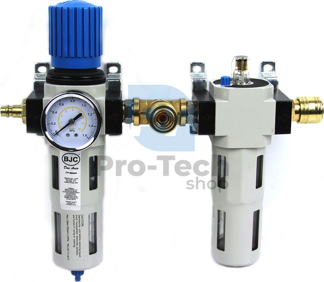 Grease trap with pressure gauge, regulator and 1/4" lubrication PROFI BJC 12084