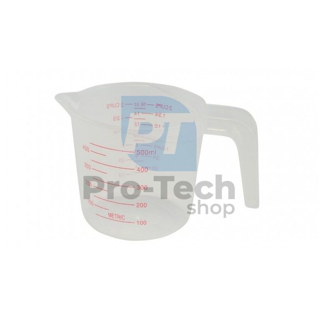 Plastic measuring cup 500ml 51557