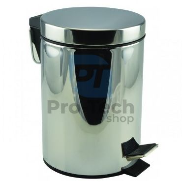 Stainless steel waste bin 12L 52374