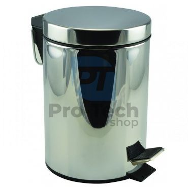 Stainless steel waste bin 3L 52372