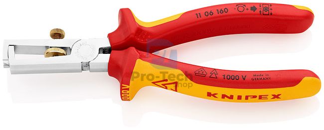 Insulation Stripper, Insulated 160 mm KNIPEX 07718