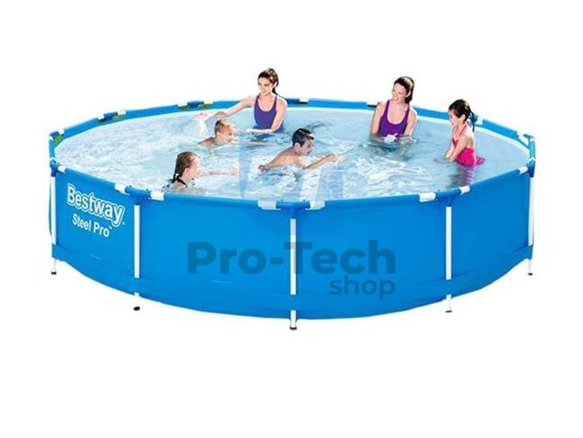 Round pool with metal frame 366x76cm BESTWAY 56706 74804