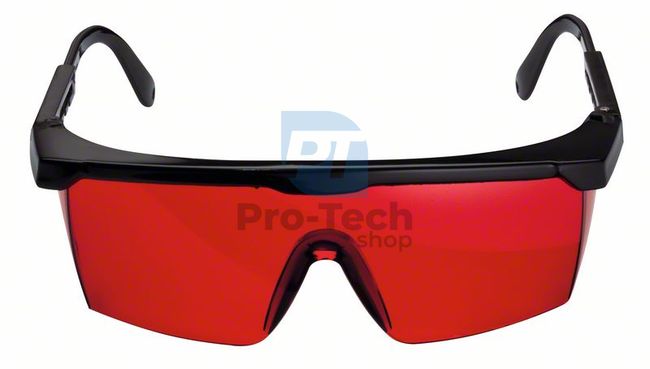 Bosch laser beam visibility glasses (red) 03237