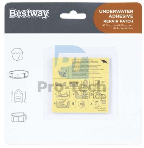 Repair kit - pool patches BESTWAY 62091 74811