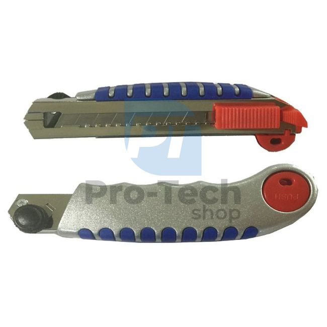 Snap off cutter 18mm aluminium + 6 blades 10286