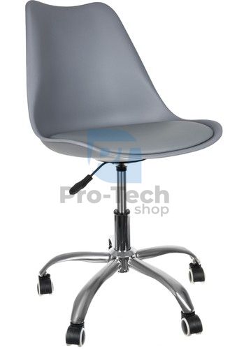 Swivel office chair - grey 74834