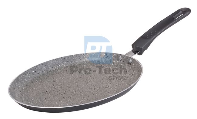 Pancake pan with marble surface 24x2cm GREY 21062