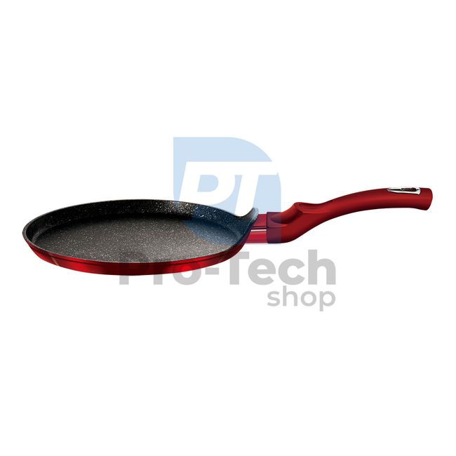 Pancake griddle with marble surface 28cm METALLIC LINE BURGUNDY EDITION 19065