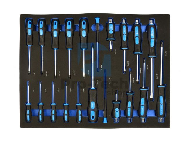 Foam Insert – Screwdrivers 21 pcs 09533