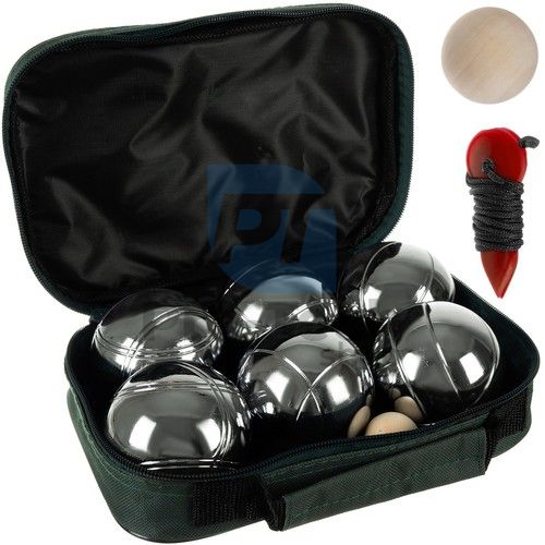 Petanque - petanque balls 6 pcs + cover 74858