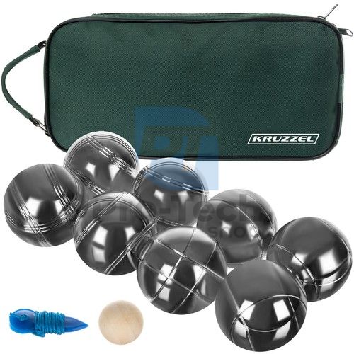 Petanque - petanque balls 8 pcs + cover 74859