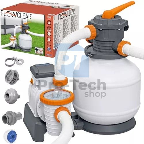 Sand filtration for swimming pools 7571l/h - BESTWAY 58499 74864