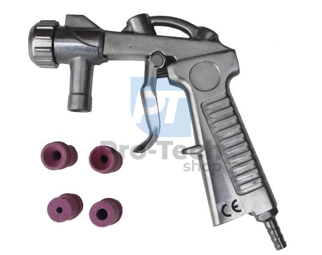 Sandblasting gun + attachments 00229