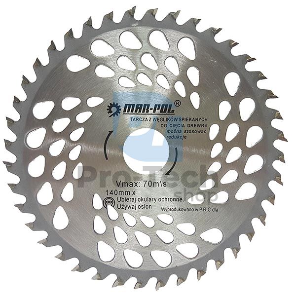 Saw blade 140mm 30T 12.7mm 00399