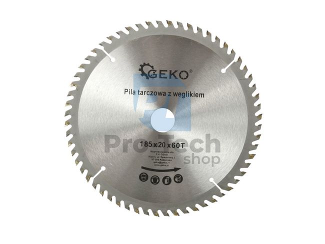 Saw blade 185mm 60T 20mm 05450