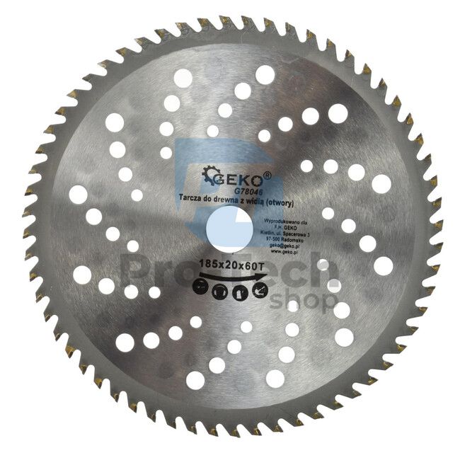 Saw blade 185mm 60T 20mm 14618