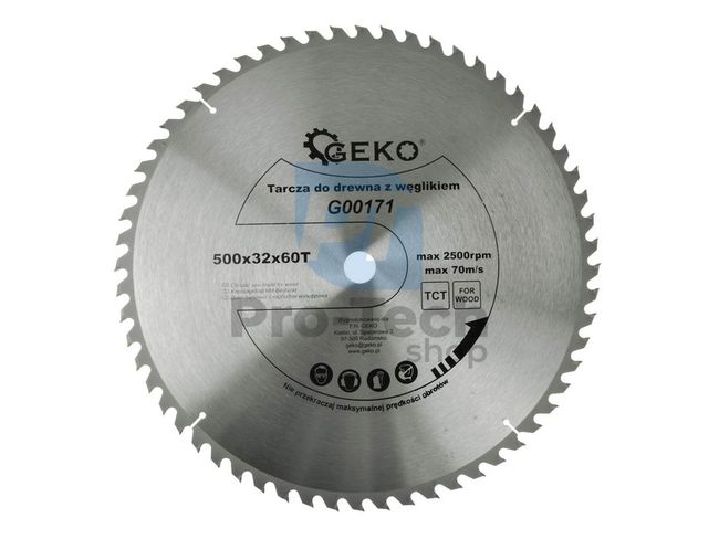 Saw blade 500mm 60T 32mm 00427