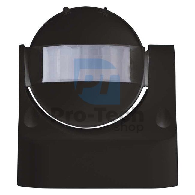 PIR sensor (motion sensor) IP44 1200W, black 70637