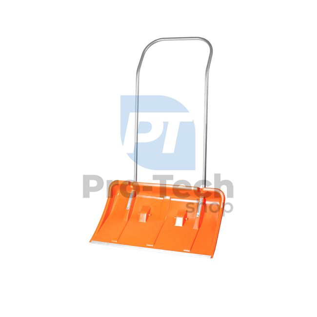 Plastic shovel, snow pusher K1 Orange 133 x 78.5 cm 60183