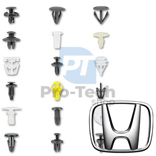 Plastic connecting pins and clips 418pcs HONDA profi Asta A-TC006 10452