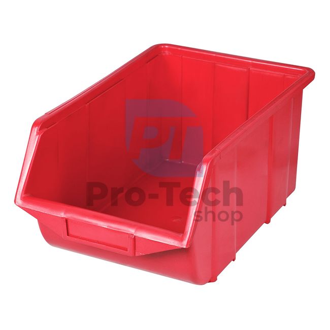 Plastic Box Ecobox Large, Red 60117