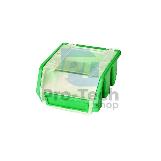 Plastic box Ergobox plus 1, green 60128