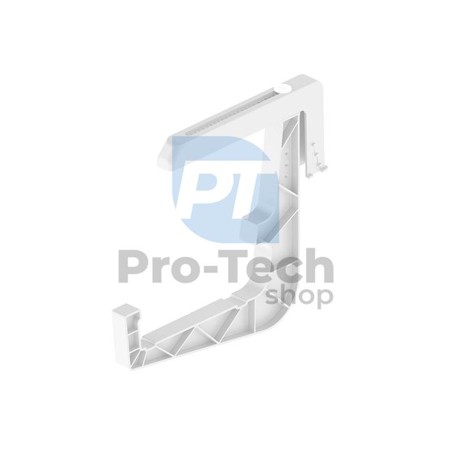 Plastic holder for a flower pot, white 13962