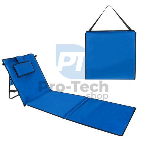 Beach blanket with adjustable backrest and cushion 74888