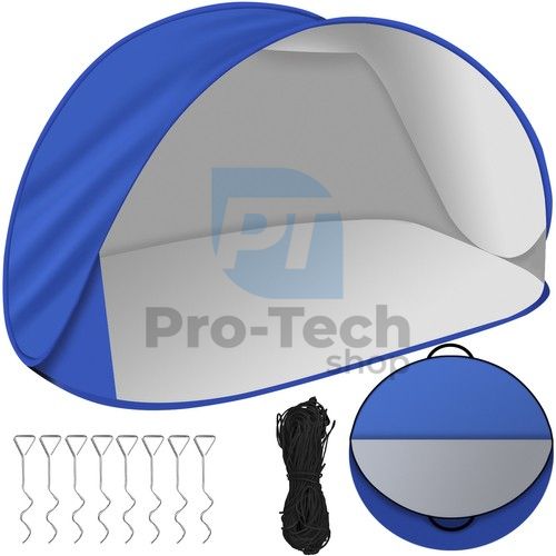 Beach tent 220x120x100cm - blue 74904