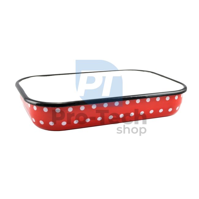 Enamel baking tray 42x28cm 54162