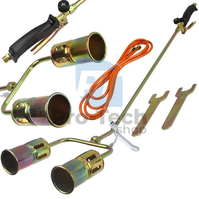 Gas burner with accessories 00213