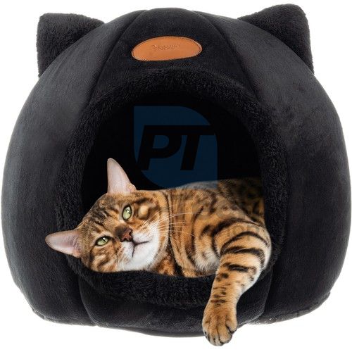 Plush cat bed - box Purlov 21947 75975