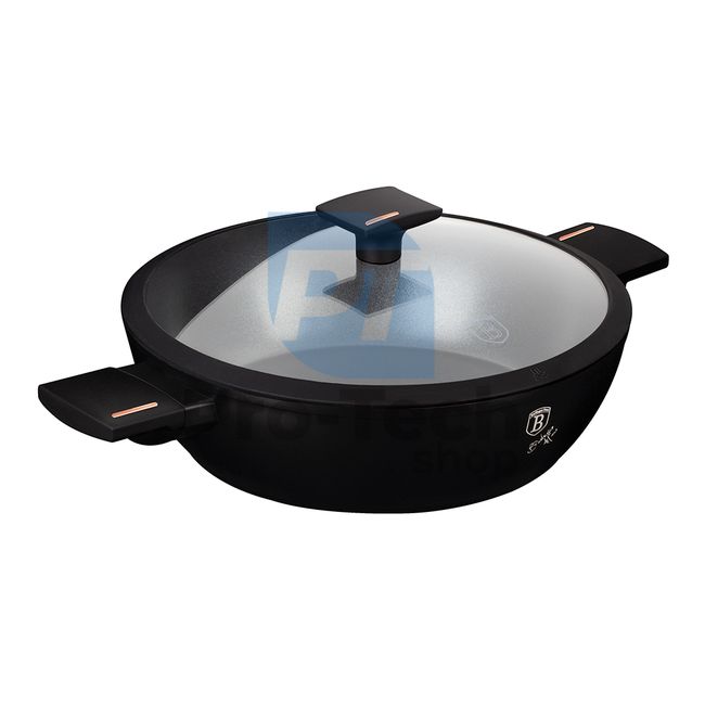 Shallow pot with non-stick surface and lid 28 cm MONACO COLLECTION 20754