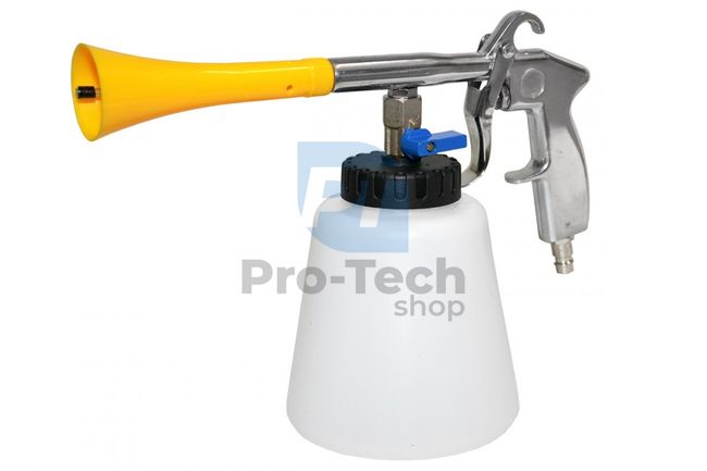 Pneumatic interior and exterior cleaning gun 02531