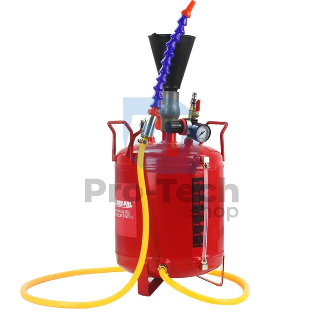 Pneumatic oil filler 10l 12867