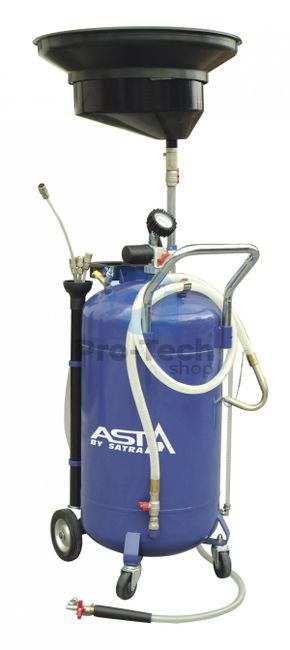 PNEUMATIC COLLECTION CONTAINER, EXTRACTOR 90L ASTA AODE090E 12146