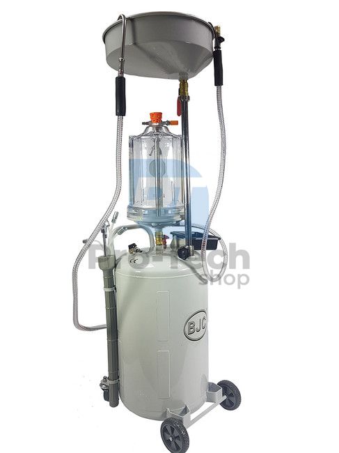 Pneumatic collection container, extractor BJC 80l 00198