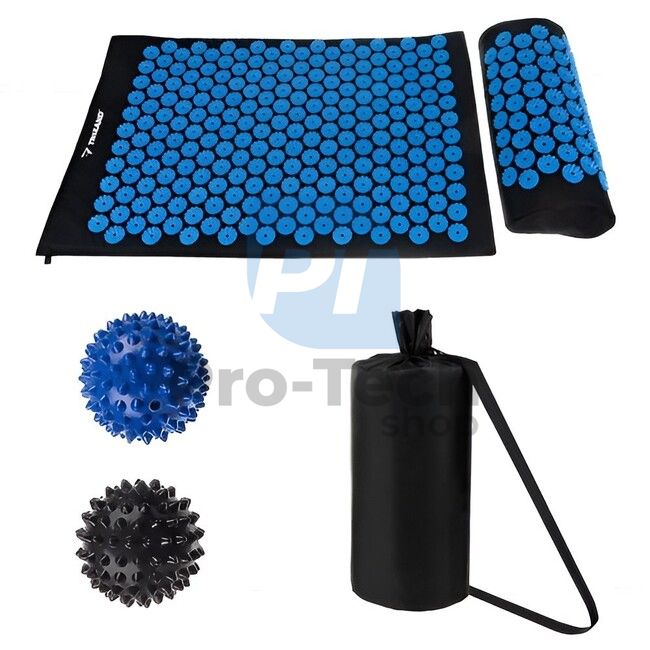 Acupressure mat with cushion + massage balls M14203 74915