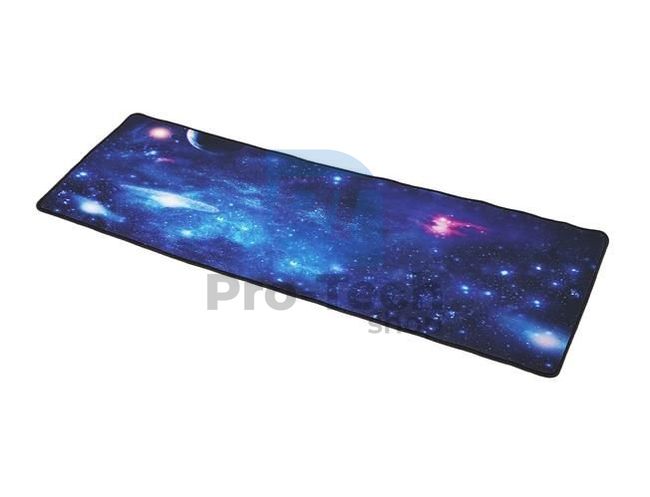 Mouse and keyboard pad - blue with world map 74927