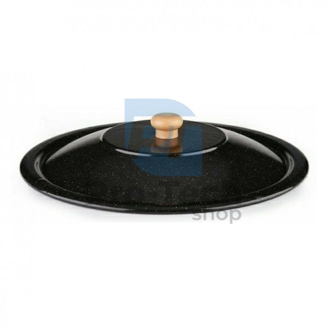 Enamel pot lid 39cm 50686