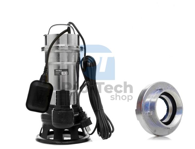 Submersible pump with float 3100W with bayonet coupling 15136