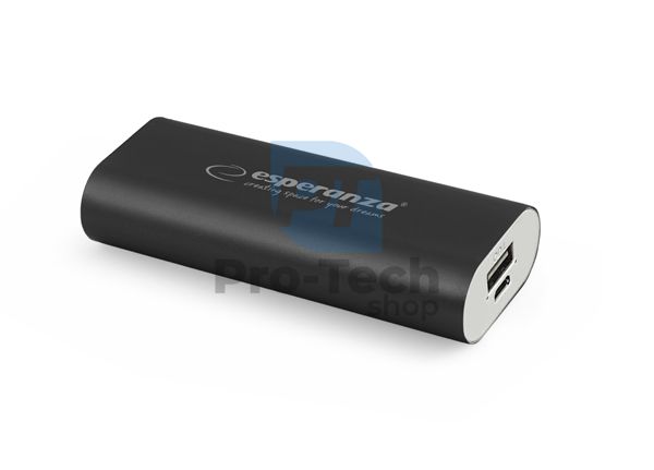 Powerbank 4400mAh HADRON, black 73185