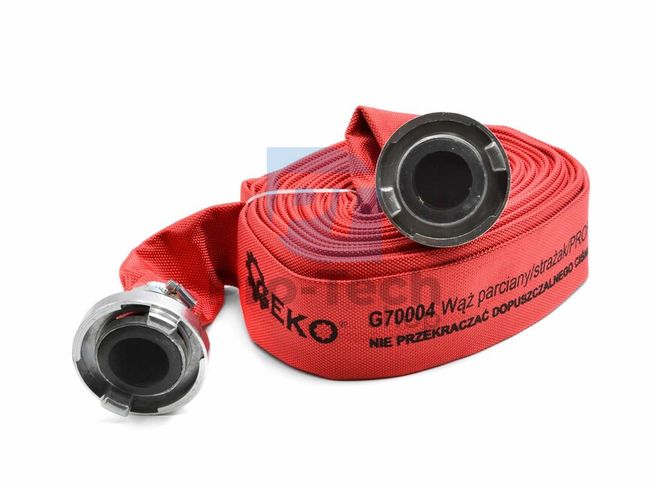 Fire hose with 2" end caps 20m 04707