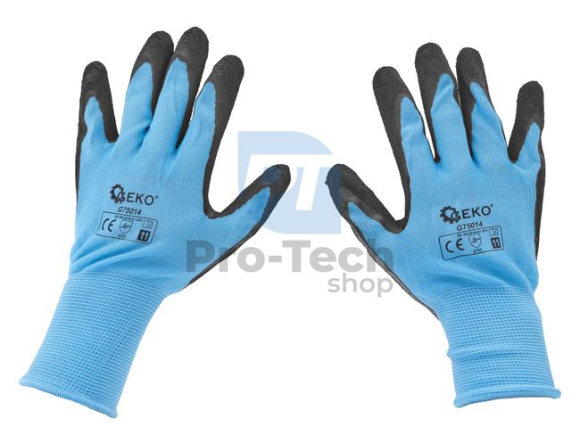 Work gloves 11" blue 40172